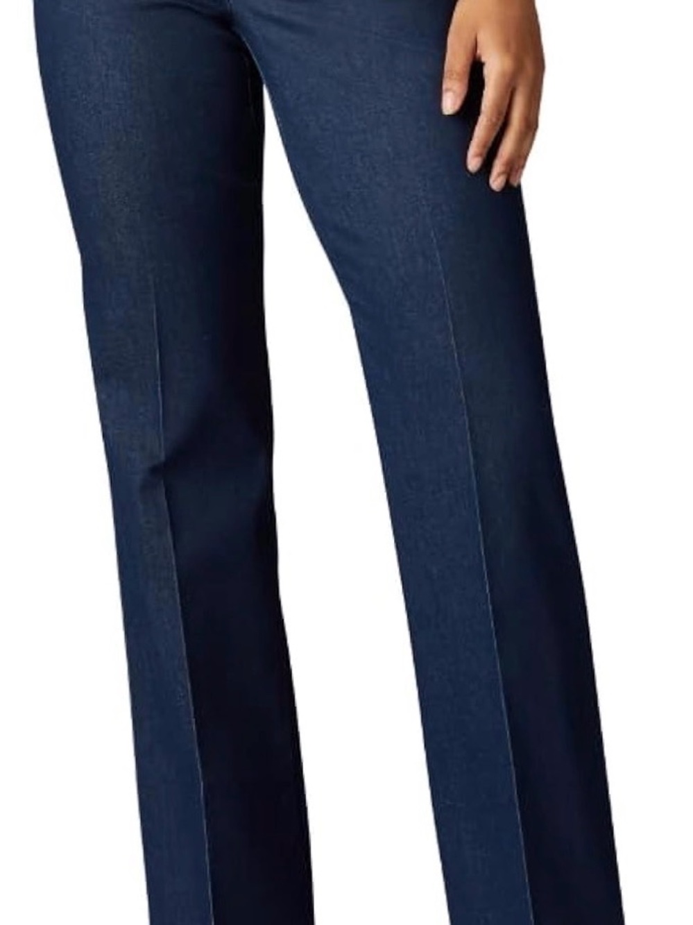 Lee Women’s Dark Blue Boot-Cut Trousers